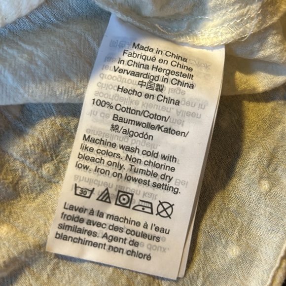 Madewell Balloon-Sleeve Peasant Top in Clipdot - Picture 11 of 12